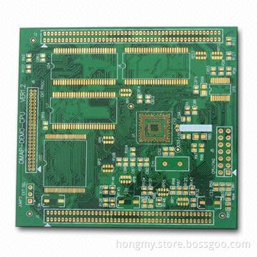 Immersion Gold High-density Multi-layered PCB, Made from FR-4